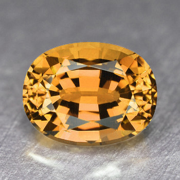 11x8.5 mm Oval 3.18ct Brilliant Luster Natural Intense Golden Beryl 'Heliodor' [Flawless-VVS]-Top Grade