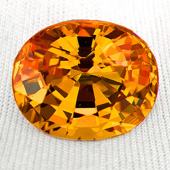12x9 mm Oval 4.80ct Brilliant Luster Natural Intense Golden Beryl 'Heliodor' [VVS]-Top Grade