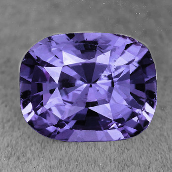 6.5x5.5 mm Cushion {1.30ct} Top Luster Natural Intense Purple Spinel [Flawless-VVS]