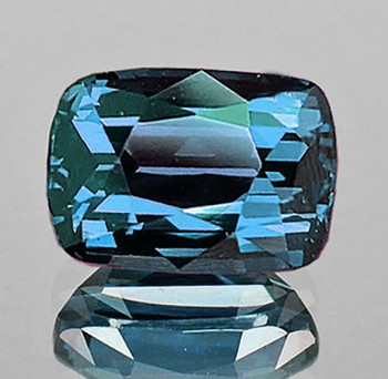 8.5x5.5 mm Cushion {1.45ct} Top Luster Natural Titanium Blue Spinel [Flawless-VVS]