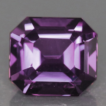 6.50 mm Octagon {1.18ct} Top Luster Natural Titanium Purple Spinel [Flawless-VVS]