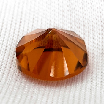 10.00 mm Fancy Round Cut 3.45cts Natural Whiskey Brown Smoky Quartz [Flawless-VVS]