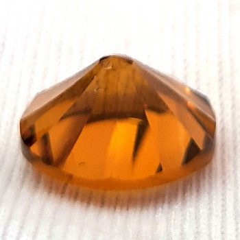 10.00 mm Fancy Round Cut 3.32cts Natural Whiskey Brown Smoky Quartz [Flawless-VVS]