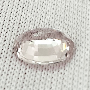 7x5 Oval {1.08ct} Fire Luster Natural White Sapphire [Flawless-VVS]