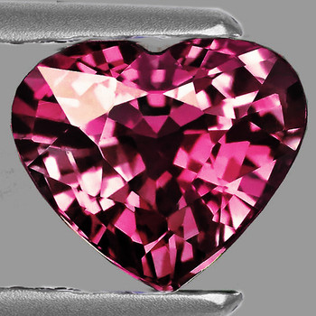 7x6 mm Heart 1.26ct Top Luster Natural Purple Red Spinel [Flawless-VVS]