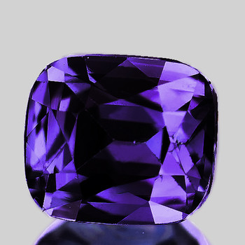 6.50 mm Cushion {1.52ct} Top Luster Natural Purple Spinel [Flawless-VVS]