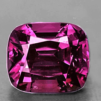 6x5.5 mm Cushion {1.12ct} Top Luster Natural Magenta Pink Spinel [Flawless-VVS]
