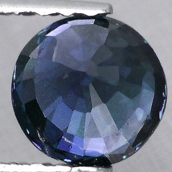 7.00 mm Round {1.50ct} Top Luster Natural Titanium Blue Spinel [Flawless-VVS]