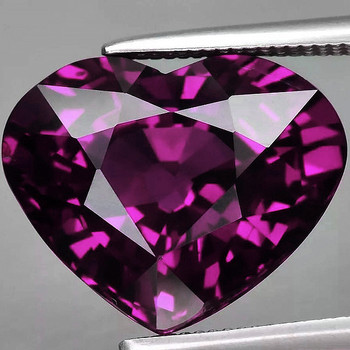 6.5x5.5 mm Heart 0.92ct Top Luster Natural Magenta Pink Spinel [Flawless-VVS]