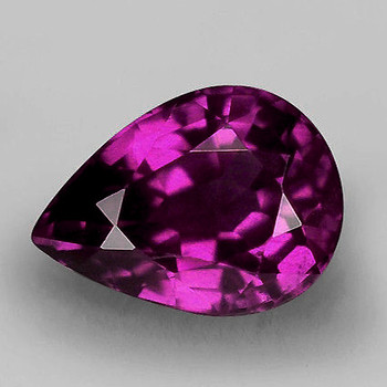 8x6 mm Pear 1.45ct Top Luster Natural Magenta Pink Spinel [Flawless-VVS]