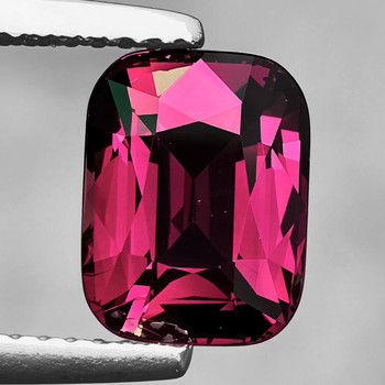 7x5 mm Cushion {1.15ct} Top Luster Natural Intense Purple Red Spinel [Flawless-VVS]