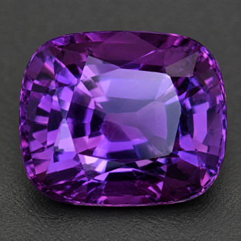 7x6 mm Cushion {1.20ct} Top Luster Natural Intense Purple Spinel [Flawless-VVS]
