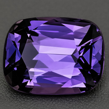 7x5 mm Cushion {1.25ct} Top Luster Natural Titanium Purple Spinel [Flawless-VVS]