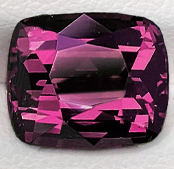 6.5x5.5 mm Cushion {1.02ct} Top Luster Natural Purple Red Spinel [Flawless-VVS]