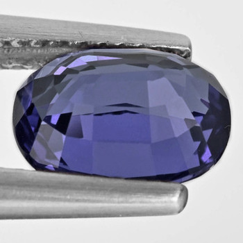 8x6 mm Oval {1.48ct} Superb Luster Natural Titanium Purple Spinel [Flawless-VVS]