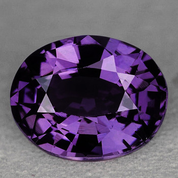 8.5x6.5 mm Oval {1.50ct} Top Luster Natural Intense Purple Spinel [Flawless-VVS]-Top Grade