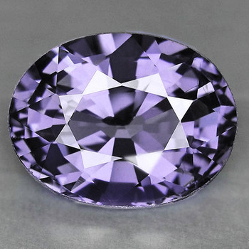8x6 mm Oval {1.45xt} Superb Luster Natural Intense Purple Spinel [Flawless-VVS]-Top Grade