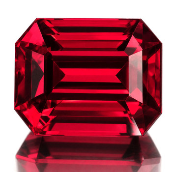 7x6 mm Octagon {2.15ct} Top Luster Natural Vivid Raspberry Pink Rhodolite Garnet [Flawless-VVS]