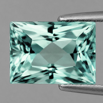 8x6 mm Baguette {1.85ct} AAA Luster Natural Blue Green Aquamarine [Flawless-VVS]