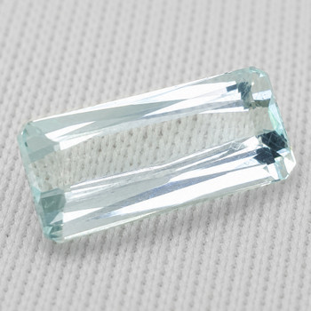 11x5.5 mm Octagon {1.92ct} Fire Luster Natural Light Blue Aquamarine [Flawless-VVS]