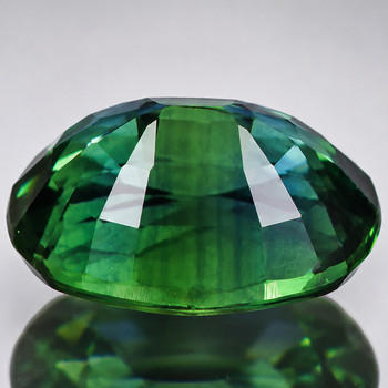 7x5 mm Oval {1.15ct} Top Luster Natural Intense Green Sapphire [Flawless-VVS]-Top Grade