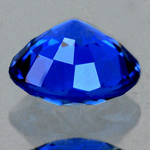 3.70 mm Round 0.25ct Superb Luster Natural Royal Blue Sapphire [Flawless-VVS]