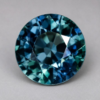 4.40 mm Round 0.50ct Superb Luster Natural Green Blue Sapphire [Flawless-VVS]