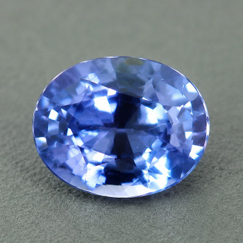 6.5x5 mm Oval {0.90ct} Lustrous Natural SriLanka Blue Sapphire [Flawless-VVS]