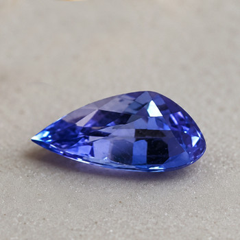 7x5 mm Pear {0.68ct} AAA Luster Natural SriLanka Royal Blue Sapphire [Flawless-VVS]