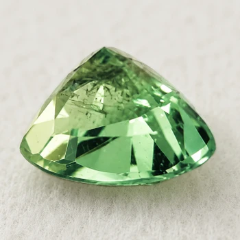 9.00 mm Pear 2.50cts Fire Luster Natural Green Tourmaline [SI]