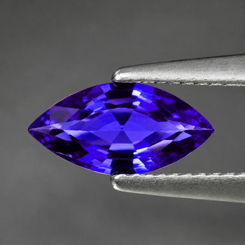 7x3.5 mm Marquise {0.42ct} AAA Luster Natural Intense Purple Sapphire [Flawless-VVS]