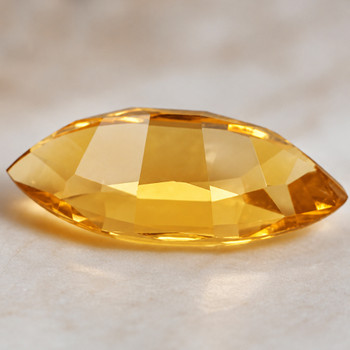 12.5x6 mm Marquise {1.85ct} Brilliant Luster Natural Intense Golden Beryl 'Heliodor' [Flawless-VVS]-Top Grade