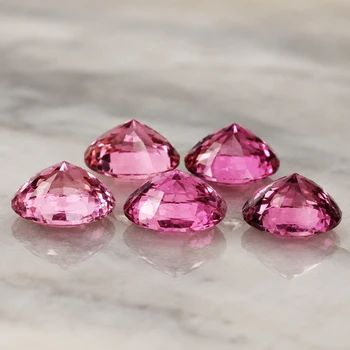 4.5x3.5 mm Oval 5pcs Top Brilliancy Natural Pink Spinel [Flawless-VVS]