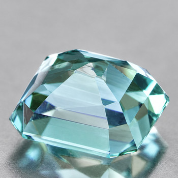 7.5x6.5 mm Octagon 1.56ct AAA Top Luster Natural Light Blue Apatite [VVS]