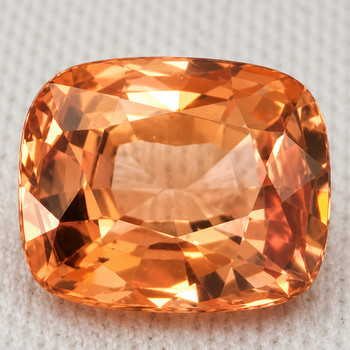7x6 mm Cushion {1.52ct} Top Fire Natural Unheated Champagne Pink Zircon [Flawless-VVS]