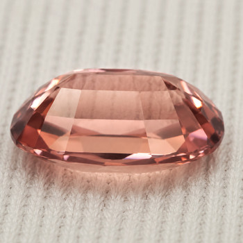 8x6 mm Cushion {2.00ct} Top Fire Natural Unheated Champagne Pink Zircon [Flawless-VVS]
