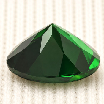 8.00 mm Pear {1.52cts} Sparkling Natural Chrome Green Tourmaline [Flawless-VVS]