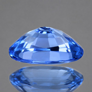 6x4 mm Oval 0.52ct Fire Luster Natural Ceylon Blue Sapphire [Flawless-VVS]
