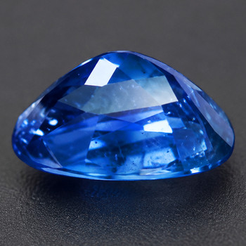 6x5 mm Oval 0.90ct Fire Luster Natural Ceylon Royal Blue Sapphire [VS-SI]