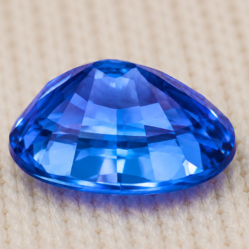 6x5 mm Oval 0.80ct Fire Luster Natural Ceylon Royal Blue Sapphire [Flawless-VVS]