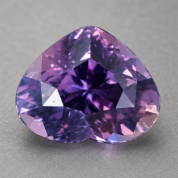 6x5 mm Heart {1.02ct} Brilliant Natural Unheated Color Change Sapphire [Flawless-VVS]