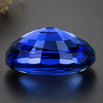 7x4.5 mm Oval {1.20ct} Top Luster Natural Royal Blue Sapphire [Flawless-VVS]