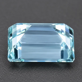 8x6 mm Baguette {1.45ct} AAA Luster Natural Blue Aquamarine [Flawless-VVS]