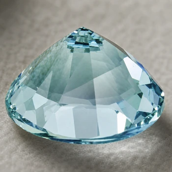 8x7 mm Oval {1.42ct} Superb Luster Natural Blue Aquamarine [Flawless-VVS]