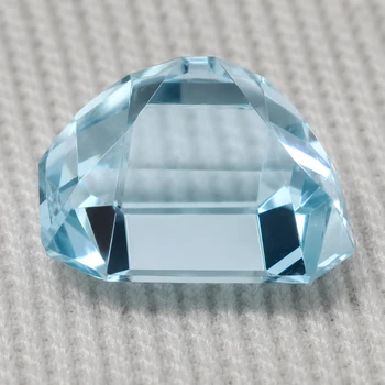 7.00 mm Octagon {1.42ct} Top Luster Natural Blue Aquamarine [Flawless-VVS]