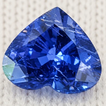 5.5x4.5 mm Heart 0.56ct AAA Luster Natural Royal Blue Sapphire [SI]