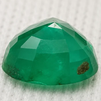 5.50 mm Pear {0.55ct} Natural Zambian Brilliant Green Emerald [SI]