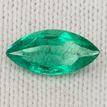 6x3 mm Marquise {0.18ct} Natural Zambian Brilliant Green Emerald [SI]