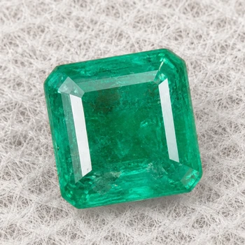5x4 mm Octagon {0.40ct} Natural Brilliant Zambian Green Emerald [SI]