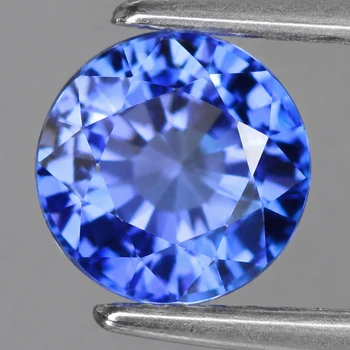 6.00 mm Round {0.82ct} AAA Luster Natural SriLanka Blue Sapphire [Flawless-VVS]